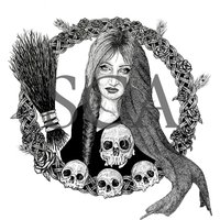 Alice Kyteler - Kunstdruck Okkult, Hexerei, Magie, Gothic Home Dekor, Pagan, Witchy, Irish Art von ShannonCaitrionaArt