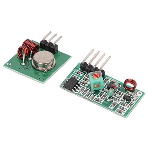 433 MHz HF-Sender- und Empfänger-Kit DC5V-Transceiver-Modul Super regenerative PCB Hohe stabile Leistung von Shanrya