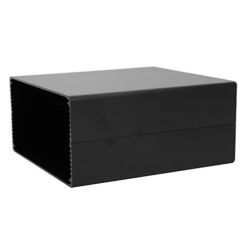 Aluminium-Projektbox, 80x160x170mm Wärmeableitungsgehäuse Elektrobox, Schwarz für elektronische Heimwerker Aluminium-Projektbox, 80x160x170mm Wärmeableitungsgehäuse Elektrobox, Schwarz für elektronische Heimwerker von Shanrya