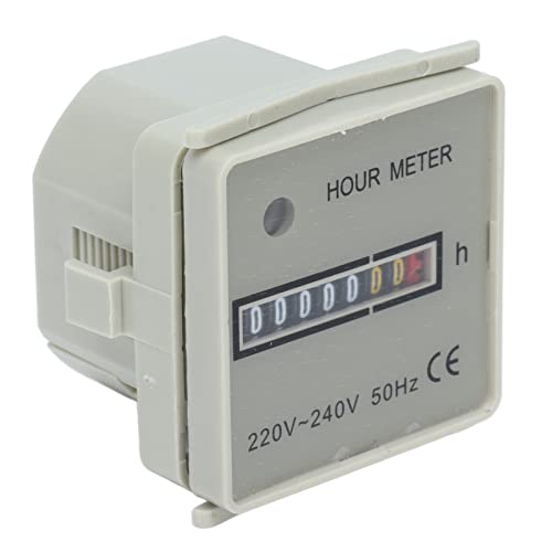 Betriebsstundenzähler, hochgenauer Betriebsstundenzähler Tragbare eingebettete Halterung für Generatoren für Kompressoren Betriebsstundenzähler, hochgenauer Betriebsstundenzähler Tragbare eingebettete Halterung für Generatoren für Kompressoren von Shanrya
