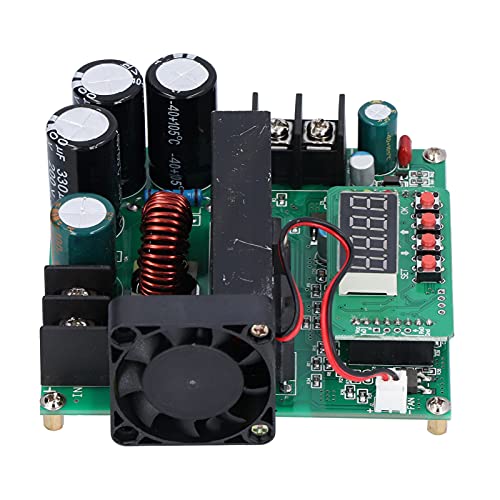 Boost Step Up Module, BST-900W Digital Display Spannungsregler Borad 8-60V Eingang 10-120V Ausgang Kurzschlussschutz für Netzteile von Shanrya