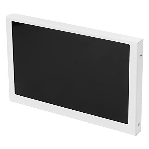 Computerprozessor GPU RAM HDD Display, Typ-C IPS Sekundäres Display Themendisplay USB Schaltbar Auto-Off, Transparent mit PC-Ständer (Weiß) von Shanrya
