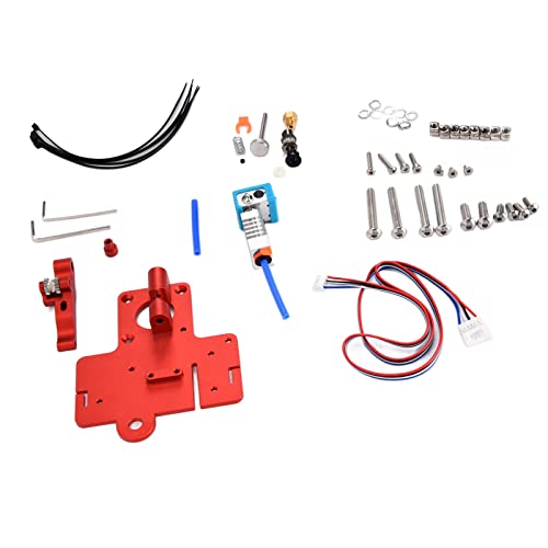 Extruderplatte, Dual Gear Extruder Support Kit Short Range mit Befestigungselementen für Ender 5 3D-Drucker von Shanrya