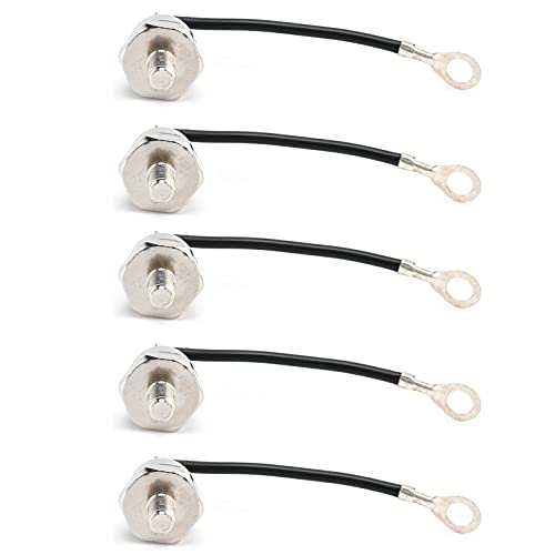 Gleichrichterdiode, 40A 40HF-120 Reverse Silicon Power Gleichrichterdiode Messing 5 Stück für Netzteil für Schweißgerät Gleichrichterdiode, 40A 40HF-120 Reverse Silicon Power Gleichrichterdiode Messing 5 Stück für Netzteil für Schweißgerät von Shanrya