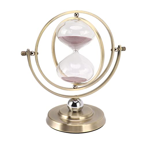 Globus-Sanduhr-Ornament, Exquisites Globus-Sanduhr-Dekorationsgeschenk für das Studium (M 1,5L 15 Minuten) von Shanrya