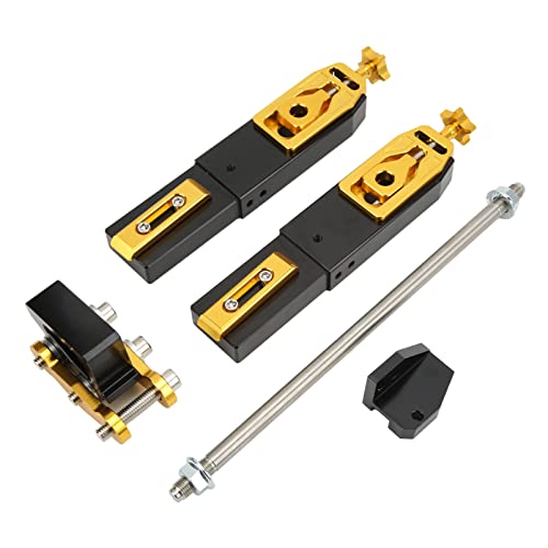 Hinterradgabel-Verlängerungsgerät, verschleißfeste Aluminiumlegierung mit hoher Härte, Hinterradgabel-Stretch-Kit, Ersatz für Grom MSX125 für Motorräder Hinterradgabel-Verlängerungsgerät, verschleißfeste Aluminiumlegierung mit hoher Härte, Hinterradgabel-Stretch-Kit, Ersatz für Grom MSX125 für Motorräder von Shanrya