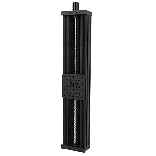 Schwarzer, silberner Lineartisch mit Schraubenschlitten, Linerschlitten, für 3D-Drucker-Graviermaschine(Schwarz, 500 mm) von Shanrya