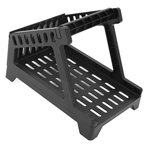Shanrya Barcode-Druckerständer, Platzsparend, Gute Praktikabilität, Einfache Installation der Druckerhalterung für zu Hause (Schwarz) von Shanrya