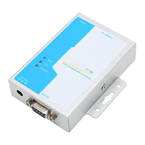 Shanrya RS232 zu RS485 Konverter, 1500 W Überspannungsschutz 300 Bis 115,2 KBPS Weit Verbreitet RS232 zu RS485 RS422 für System (EU-Stecker) von Shanrya