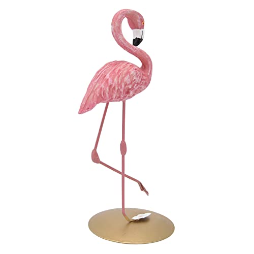 Shanrya Rosa Flamingo-Figur, Flamingo-Regal-Dekor Lebendig Exquisites umweltfreundliches Arbeitszimmer für Wohnzimmer für Schlafzimmer von Shanrya