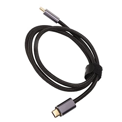 Shanrya Typ-C-Schnellladekabel, Leichter Nylon-Strickdraht, Tragbares Typ-C-Datenkabel, PD3.1 140 W Fingerabdrucksicher, Desktop-Vergoldungsprozess (100cm) von Shanrya