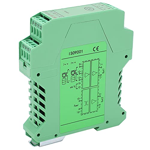 Stromsignal-Aufbereiter, 0-10V bis 0-10V Hochzuverlässiger Signalisolator für 2- oder 3-Leiter-Transmitter von Shanrya