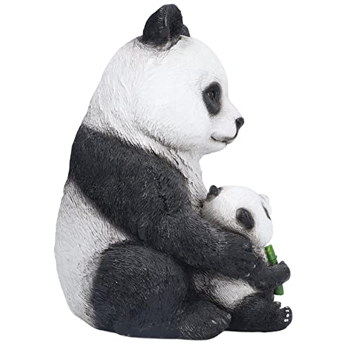 WinmetEuro Simulation Panda-Ornamente, Gartenfigur aus Panda, realistisch, dynamisch, umweltfreundlich, für Gartenrasen von Shanrya