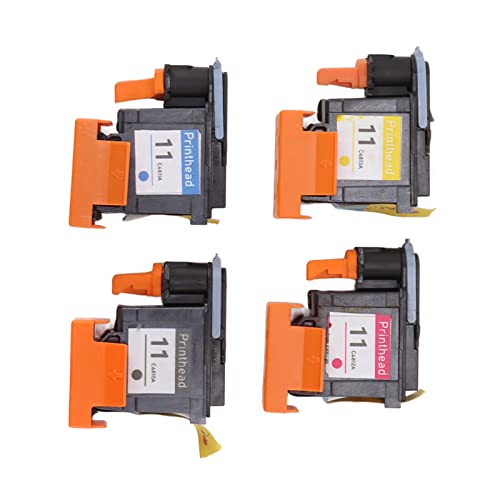 für 11 Druckkopf, Klare Auflösung Druckkopf Reibungsloser Druck Gute Kompatibilität Magenta Schwarz Cyan Gelb für Designjet für 11 Druckkopf, Klare Auflösung Druckkopf Reibungsloser Druck Gute Kompatibilität Magenta Schwarz Cyan Gelb für Designjet von Shanrya