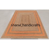 2x3, 3x5, 4x6, 6x9, 8x10, 10x14 Ft Wunderschöner Handgeflechtter Juteteppich/Juteteppich/Terrassenteppich/Indoor Outdoor von ShanviHandicrafts