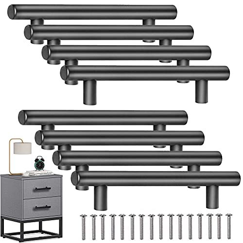 Shao hua 8 Stück Möbelgriffe Edelstahl Türgriffe Küche-Edelstahl Bohrlochabstand 128mm Schrank Schublade Stangengriff Küchenschrank Kleiderschrank Zieht Griffe Möbelgriff (Länge: 200 mm, Schwarz)… von Shao hua