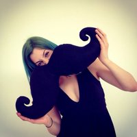 Großes Handgemachtes Moustache Kissen. Wurfkissen. Wohnkultur. Schwarzer Samt." Rasiert" Bis Zur Perfektion von ShapedStuff