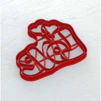 Liebe Cookie Cutter, Fondant Cutter, Valentines Kuchen Dekoration, Herzform, Hochzeitstorte Schimmel, Einzigartige Liefert, in Thema, Briefe von ShapemCom