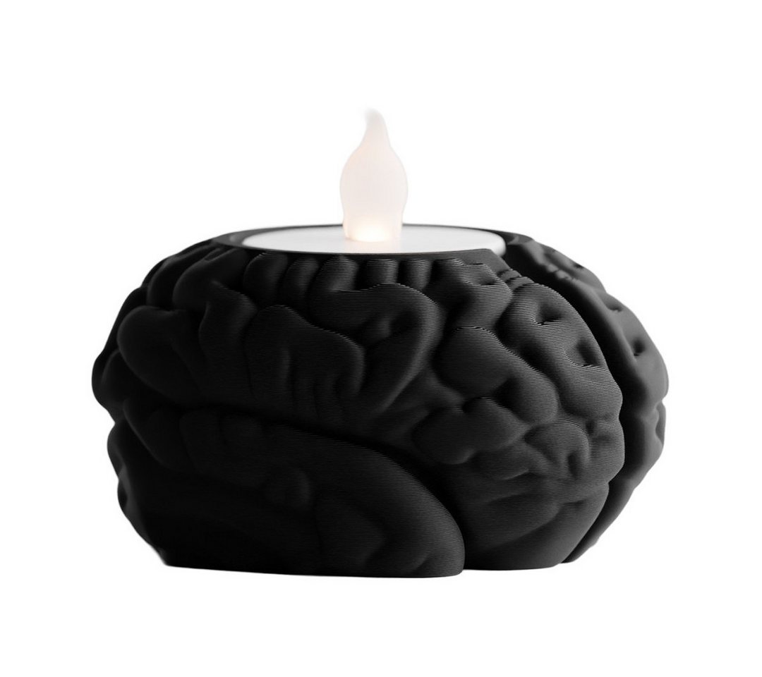 Shapes - Decorations Kerzenhalter Shapes – Decorations „Neuroglow“ Teelichthalter im Gehirn-Design (1er-Set, 2er-Set, 4er-Set, 1 St), Perfekt für Standard-Teelicht von Shapes - Decorations