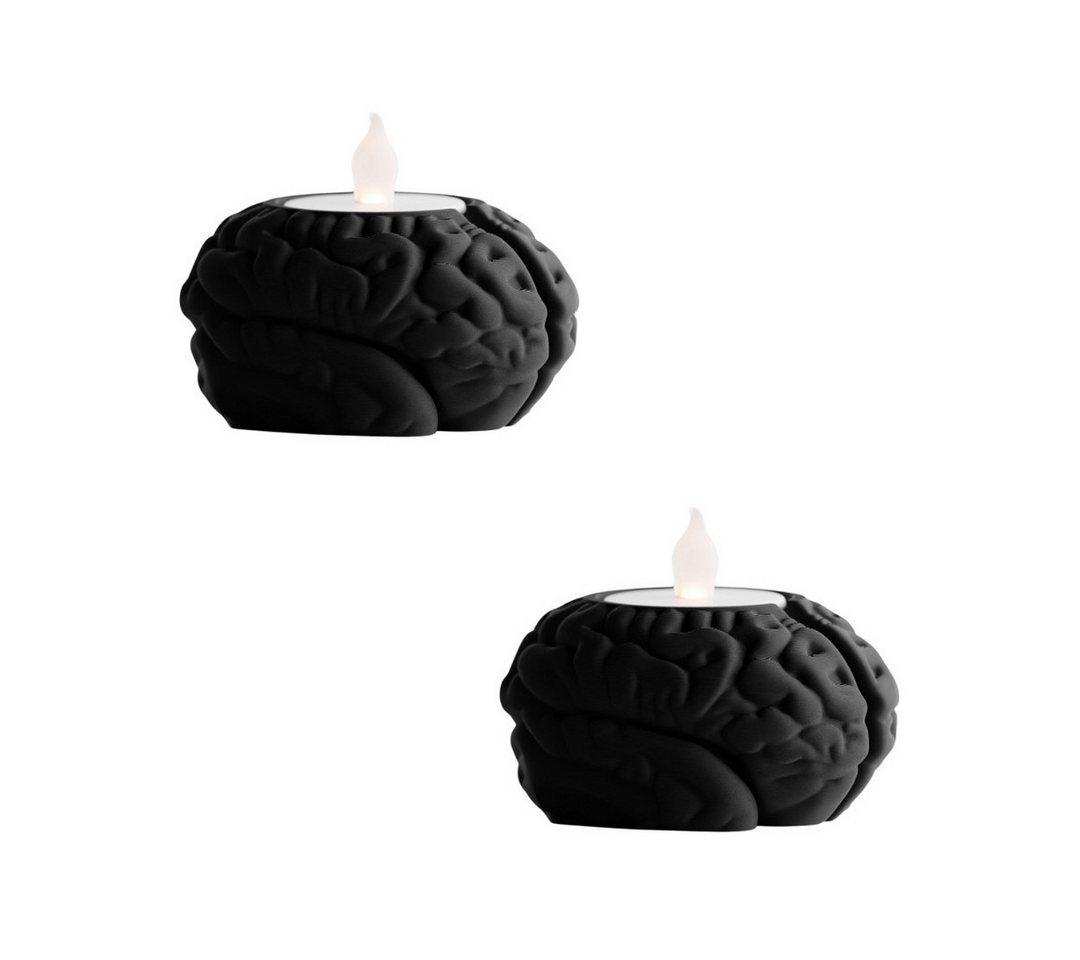 Shapes - Decorations Kerzenhalter Shapes – Decorations „Neuroglow“ Teelichthalter im Gehirn-Design (1er-Set, 2er-Set, 4er-Set, 2 St), Perfekt für Standard-Teelicht von Shapes - Decorations