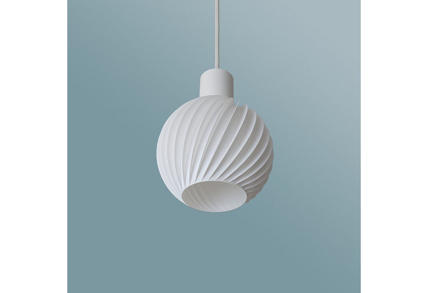 Shapes - Decorations LED Pendelleuchte Shapes - Decorations: Ball Twist by Martin Žampach, Leuchte, ohne Leuchtmittel, 3D-Druck, Hängeleuchte, IKEA, E27, Designer, Nachhaltig, LED-Leuchte von Shapes - Decorations