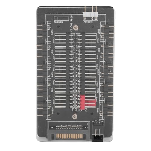 Sharainn Argb PWM Fan Hub, 2 in 1 PWM Argb -Fall -Fan -Hub, Serial ATA -Schnittstellenstromversorgung, Magnetic 4Pin PWM 3Pin Argb Fan Hub mit Acrylfall, RGB Hub Sharainn Argb PWM Fan Hub, 2 in 1 PWM Argb -Fall -Fan -Hub, Serial ATA -Schnittstellenstromversorgung, Magnetic 4Pin PWM 3Pin Argb Fan Hub mit Acrylfall, RGB Hub von Sharainn