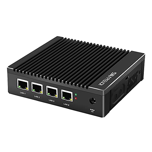 Sharevdi Firewall Mini PC,4X Intel 2.5 GbE i225/i226 LAN Intel J4125 4C/4T Micro Firewall Appliance, AES NI, 8G DDR4 RAM 128GB mSATA SSD Kompatibel mit pfsense/OPNsense Sharevdi Firewall Mini PC,4X Intel 2.5 GbE i225/i226 LAN Intel J4125 4C/4T Micro Firewall Appliance, AES NI, 8G DDR4 RAM 128GB mSATA SSD Kompatibel mit pfsense/OPNsense von Sharevdi
