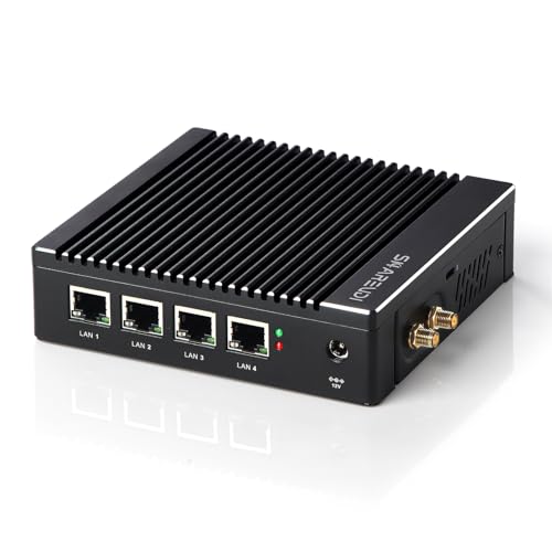 Sharevdi Firewall Mini PC,4X Intel 2.5 GbE i225/i226 LAN Intel J4125 4C/4T Micro Firewall Appliance, AES NI, 4G DDR4 RAM 64 GB mSATA SSD wi-fi Kompatibel mit pfsense/OPNsense Sharevdi Firewall Mini PC,4X Intel 2.5 GbE i225/i226 LAN Intel J4125 4C/4T Micro Firewall Appliance, AES NI, 4G DDR4 RAM 64 GB mSATA SSD wi-fi Kompatibel mit pfsense/OPNsense von Sharevdi