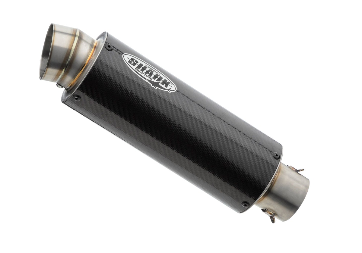 SHARK SRC 4 Komplettanlage e24 00041G / e24 00062F für YAMAHA MT-07 von Shark Performance