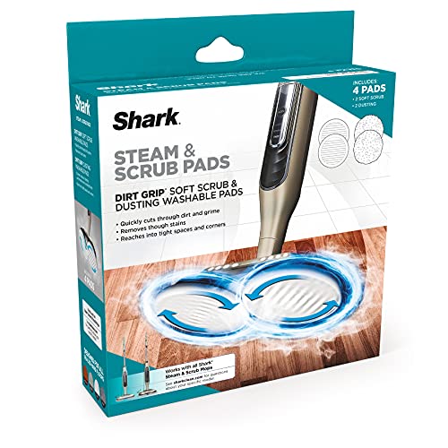 Shark, XKITP7000D Soft Scrub 2 Steam & Scrub Dirt Grip Dusting Washable Pads von Shark