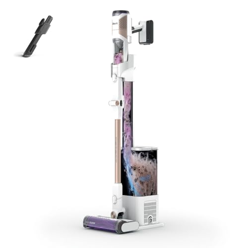 Shark Detect Clean & Empty Akku-Staubsauger, kraftvolle Saugkraft mit DirtDetect-Technologie, selbstleerender 2-l-Basisstation, 60 Min. Laufzeit, Anti Hair Wrap, Staub-Fugendüse, Weiß IW3612AMZEU Shark Detect Clean & Empty Akku-Staubsauger, kraftvolle Saugkraft mit DirtDetect-Technologie, selbstleerender 2-l-Basisstation, 60 Min. Laufzeit, Anti Hair Wrap, Staub-Fugendüse, Weiß IW3612AMZEU von Shark