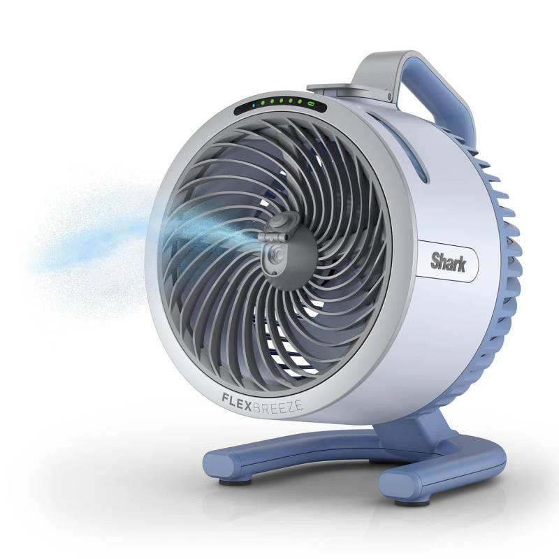 Shark Flex Breeze HydroGo Ventilator mit Sprühnebel - Gletscherblau FA050EUBL von Shark