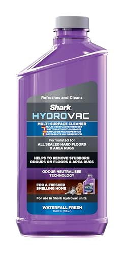 Shark HydroVac Multi-Surface Floor Cleaner Nachfüllpack 1L, nachfüllbare Reinigungslösung für Ihren Shark HydroVac Floor Cleaner (kompatibel mit WD100 und WD210), 5320NU200EUUK von Shark