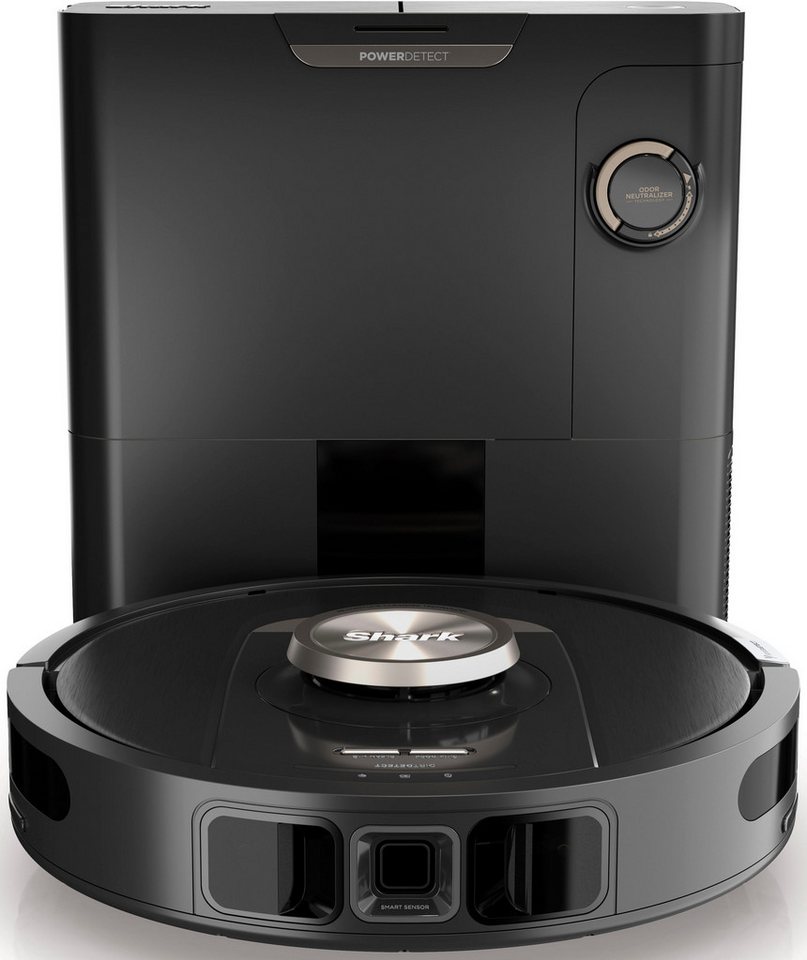 Shark Nass-Trocken-Saugroboter RV2620WAEU, 650 W, PowerDetect selbstentleerender Saugroboter von Shark