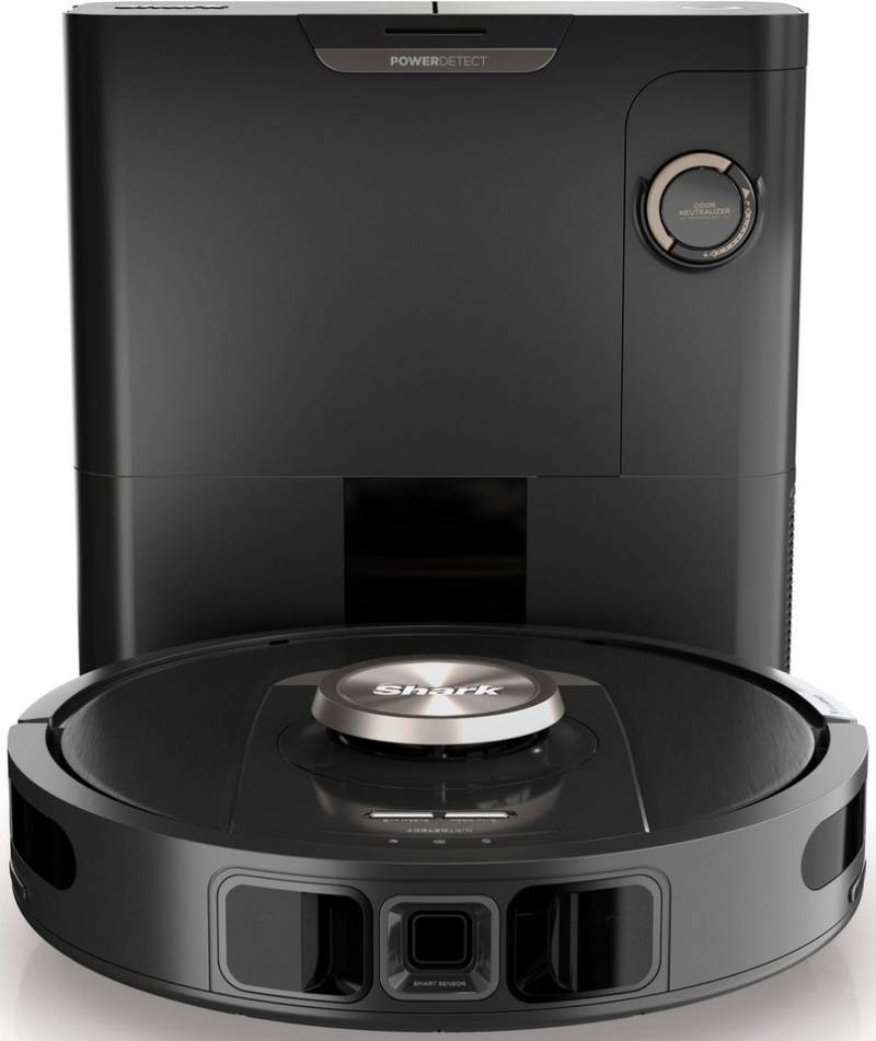 Shark Nass-Trocken-Saugroboter RV2620WAEU, 650 W, PowerDetect selbstentleerender Saugroboter von Shark
