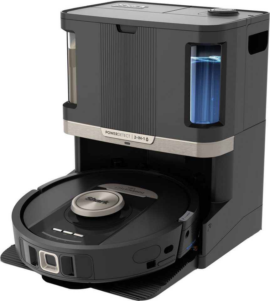 Shark Nass-Trocken-Saugroboter PowerDetect NeverTouch Pro2-in-1 Saug- und Wischroboter RV2800ZEEU von Shark