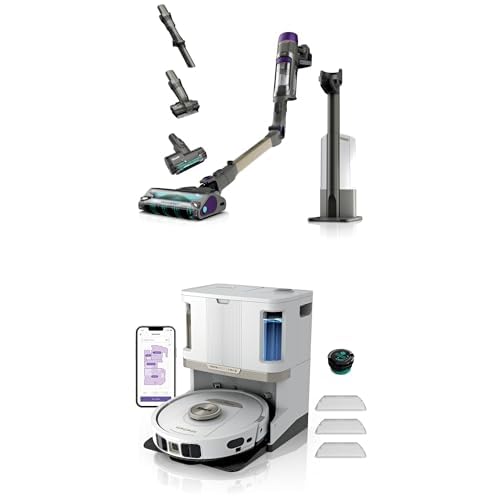 Shark PowerDetect Clean & Empty Akku-Staubsauger IP3251EUT PowerDetect 2-in-1-Saug- & Wischroboter, NeverTouch Pro 60 Tage, Selbst-Entleerung, Befüllung & -Reinigung AV2800ZEEUWH Shark PowerDetect Clean & Empty Akku-Staubsauger IP3251EUT PowerDetect 2-in-1-Saug- & Wischroboter, NeverTouch Pro 60 Tage, Selbst-Entleerung, Befüllung & -Reinigung AV2800ZEEUWH von Shark