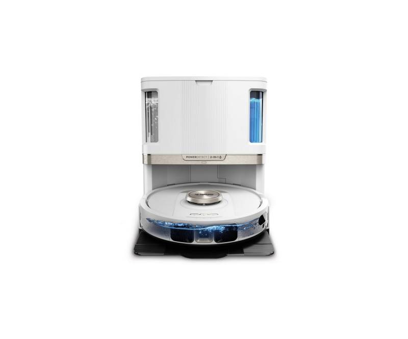 Shark Saugroboter Shark RV2800ZEEUWH Saugroboter mit Wischfunktion (Selbstentleerung,... von Shark
