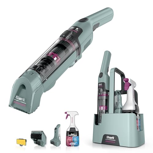 Shark StainForce Kabelloser Fleckenentferner, Tragbarer Flecken-, und Geruchsentferner für Teppichböden, Teppiche, Polstermöbel und mehr, mit Aufbewahrungsbox, Zubehör und 2 × Reiniger, HX100EUCP Shark StainForce Kabelloser Fleckenentferner, Tragbarer Flecken-, und Geruchsentferner für Teppichböden, Teppiche, Polstermöbel und mehr, mit Aufbewahrungsbox, Zubehör und 2 × Reiniger, HX100EUCP von Shark