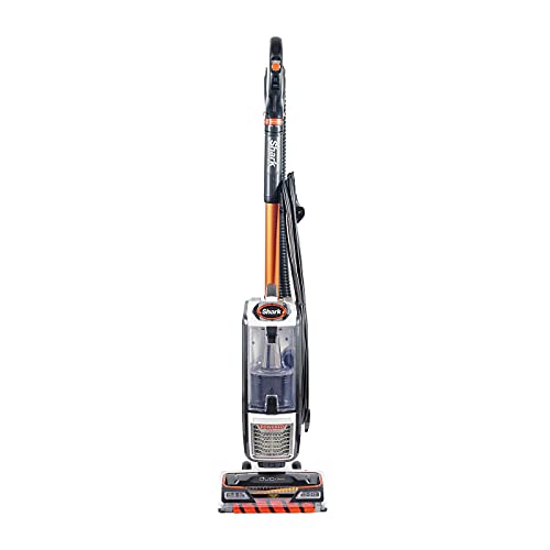 Shark Staubsauger 0,83L mit Anti-Hair-Wrap-Technologie, DuoClean- Staubsauger mit Powered Lift-Away und Polster- & Fugendüsen, 8m Netzkabel, Kohle,Orange NZ801EU von Ninja
