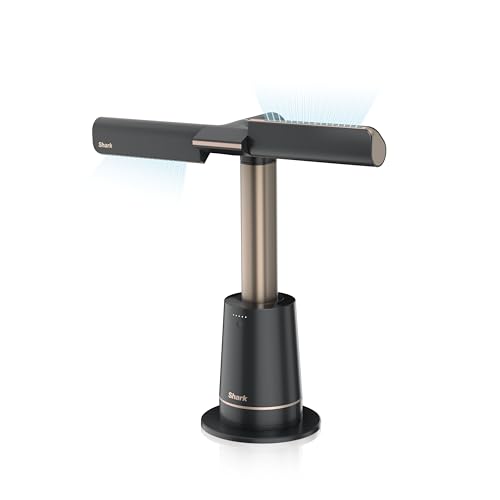 Shark TurboBlade Turmventilator, leise, Hochgeschwindigkeitssystem, Luftzirkulation bis 20 Meter, 10 Geschwindigkeiten, 180° Oszillation, Fernbedienung, Timer, Einfache Reinigung, Anthrazit TF200SEU von Shark