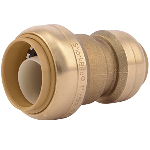 CASH ACME Sharkbite bleifrei Reduzierkupplung 1 x 0.75 Inch rot von Sharkbite
