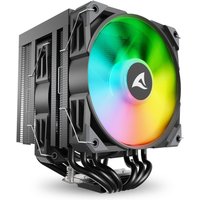 0 Sharkoon A60 RGB Dual-Tower-Luftkühler 260W TDP schwarz von Sharkoon