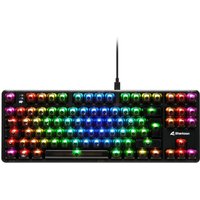 Sharkoon Crystal Shark mechanische Gaming-Tastatur, schwarz von Sharkoon