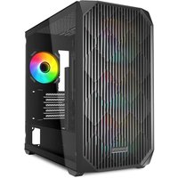 Sharkoon PC Gehäuse MK3 RGB Black Micro-ATX schwarz von Sharkoon