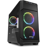 Sharkoon PC Gehäuse V1000 RGB Micro-ATX schwarz von Sharkoon