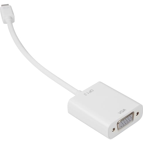 Sharkoon 0.15m - Mini DisplayPort/VGA 0.15m Mini DisplayPort VGA (D-Sub) Weiß, 4044951017379 von Sharkoon