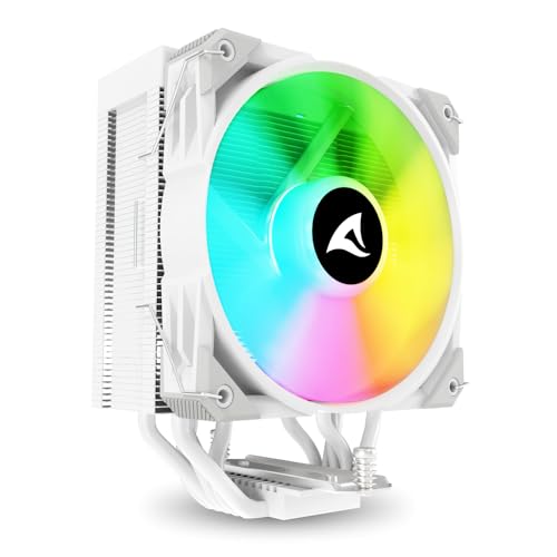 Sharkoon A50 Weiß, RGB, CPU-Kühler von Sharkoon