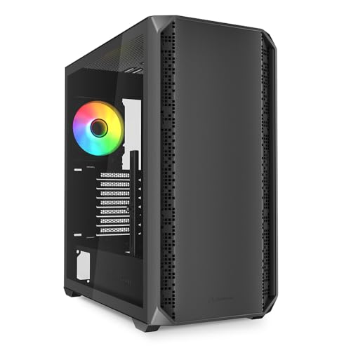 Sharkoon AK2 RGB Black, ATX PC-Gehäuse von Sharkoon