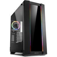 Sharkoon PC Gehäuse Elite Shark CA200G ATX E-ATX schwarz von Sharkoon